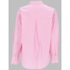 CAMICIA A RIGHE CON RICAMO