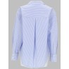CAMICIA A RIGHE CON RICAMO