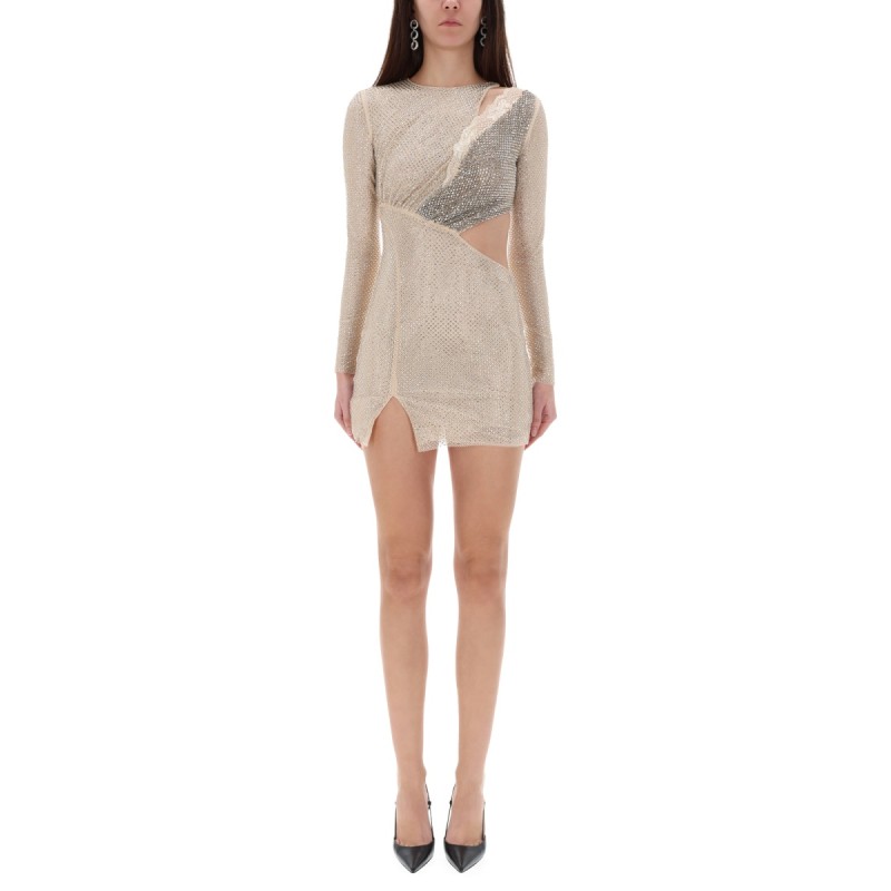 "RHINESTONES" MINI DRESS