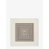 Centered Monogram silk foulard