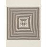 Centered Monogram silk foulard