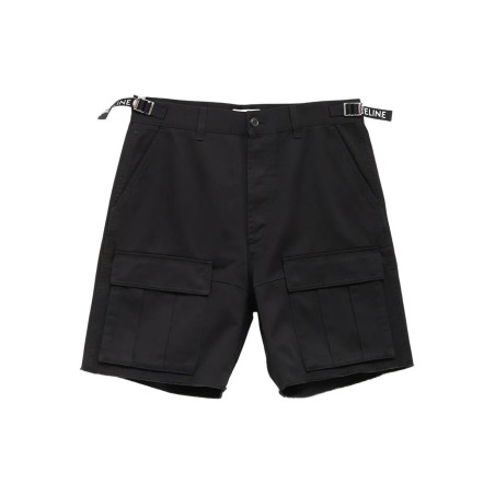 Cargo cotton bermuda shorts