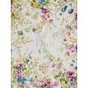 Toile de Jouy Floral Garden Dioriviera 90 silk foulard