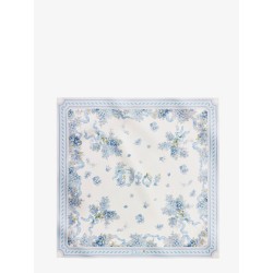 Silk Foulard with Dior Lilac Bouquet print