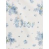 Silk Foulard with Dior Lilac Bouquet print