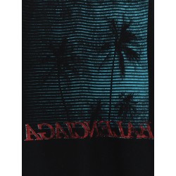 Cotton T-shirt with front print