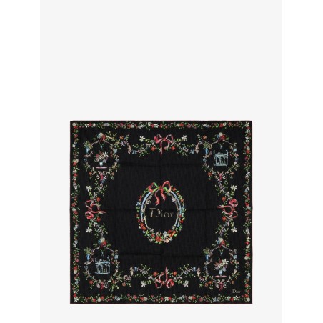 Dior Arabesque Dioriviera 90 silk foulard