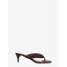 Suede heeled sandals