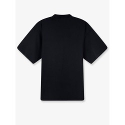 Cotton T-shirt with front logo print