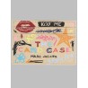 PORTACARTE "THE PUNK SCRIBBLE"