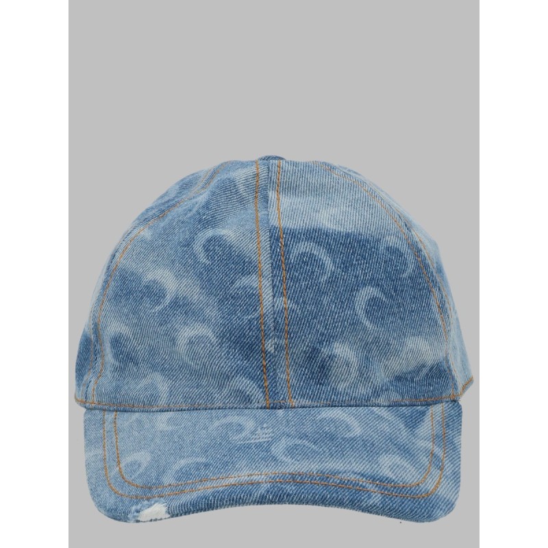 CAPPELLO DA BASEBALL "MOON" IN DENIM