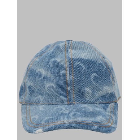 CAPPELLO DA BASEBALL "MOON" IN DENIM