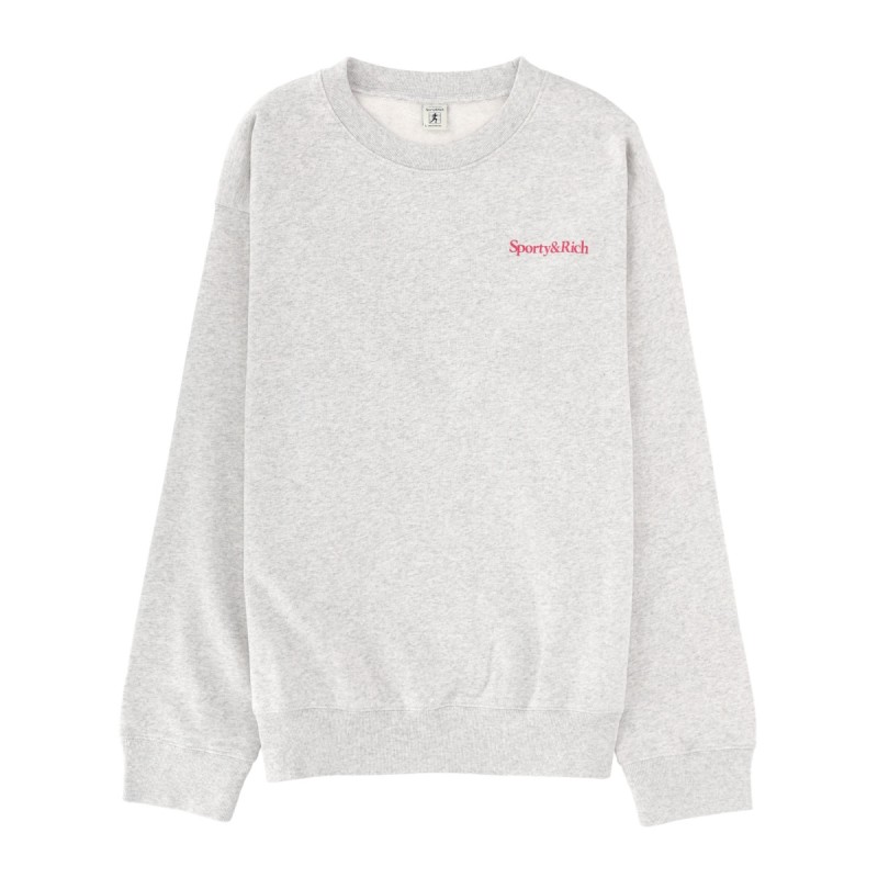 SWEATSHIRT WITH LOGO AND PRINT