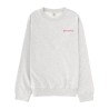 SWEATSHIRT WITH LOGO AND PRINT