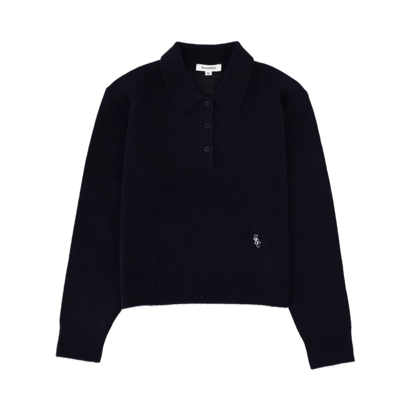 CASHMERE POLO SHIRT