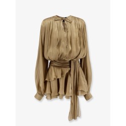 Flounced mini dress