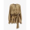 Flounced mini dress