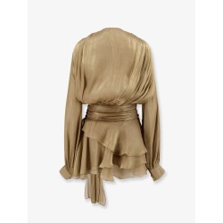 Flounced mini dress