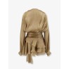 Flounced mini dress