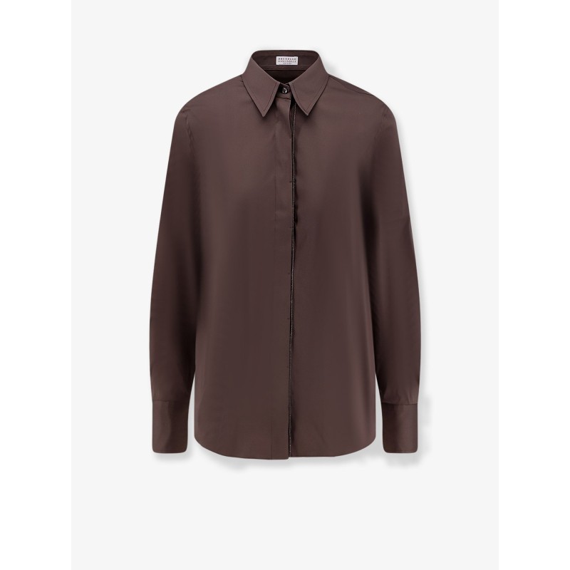 Cotton blend shirt