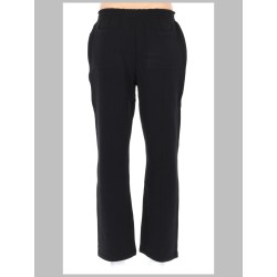 PANTALONE TRACK IN COTONE