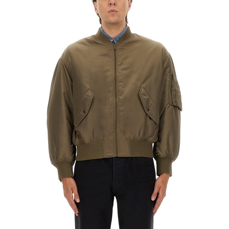 WATER-REPELLENT BOMBER JACKET