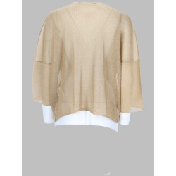 lurex ribbed top