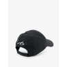 Techwear technical fabric hat with embroidered lettering logo