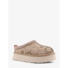 W Tazz suede sandals with multicolor embroidery