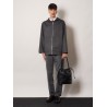 Bucket Intrecciato Biblioteca leather shoulder bag