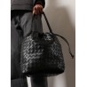 Bucket Intrecciato Biblioteca leather shoulder bag