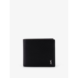 Tiny hammered leather wallet