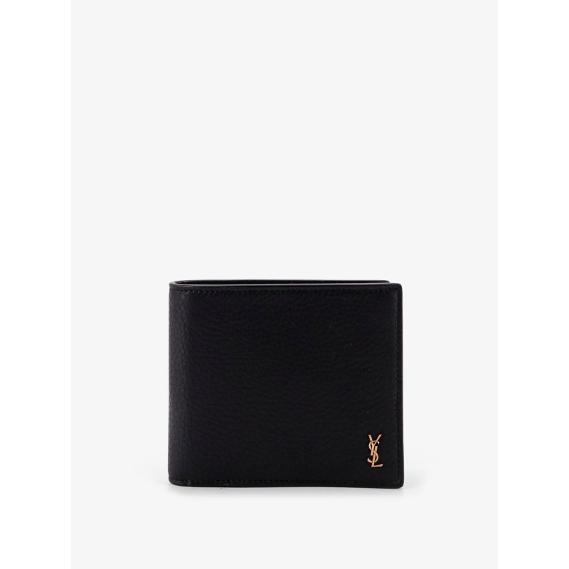 East/West Tiny leather wallet