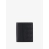 Leather card holder with Intrecciato motif