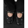 City Flat L005 leather ballerinas