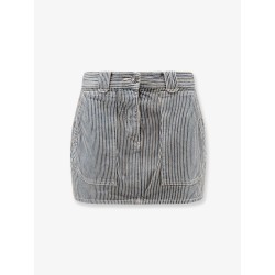 Estera cotton skirt with striped pattern