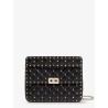 Rockstud Spike leather crossbody bag with iconic all-over studs