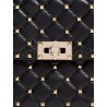 Rockstud Spike leather crossbody bag with iconic all-over studs