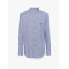 Striped stretch cotton shirt