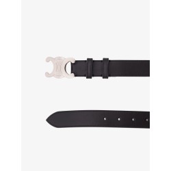 Triomphe leather belt