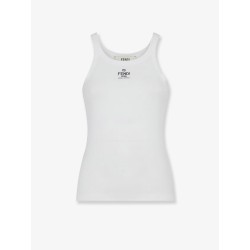 Ribbed cotton tank top