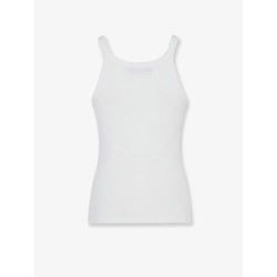 Ribbed cotton tank top