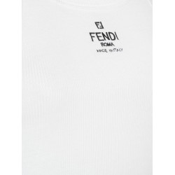 Ribbed cotton tank top