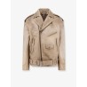 Phoebe Over leather jacket