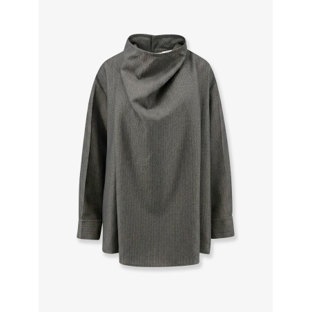 Wool and mohair shirt
