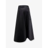Compact cotton canvas skirt
