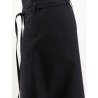 Compact cotton canvas skirt