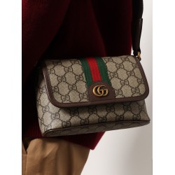 Mini Ophidia GG fabric crossbody bag