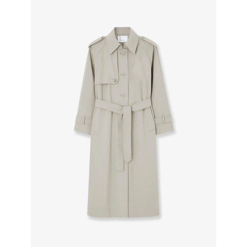 Riva cotton blend trench coat