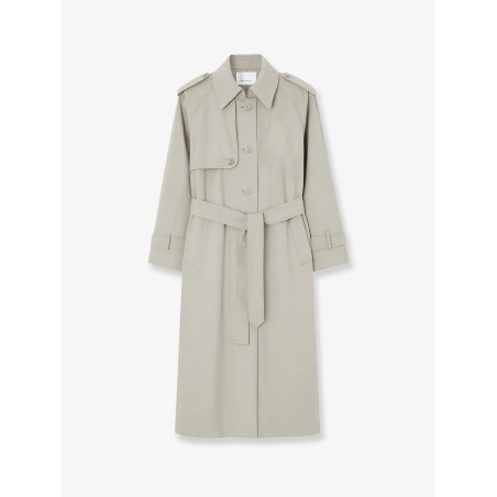 Riva cotton blend trench coat